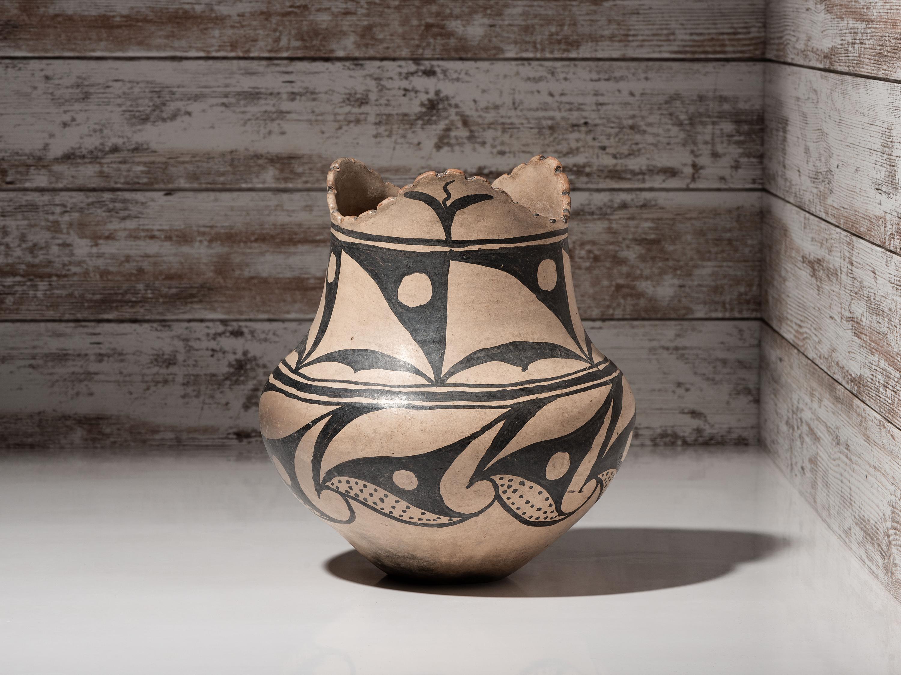 San Ildefonso Pottery Jar