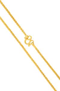 HIGH KARAT YELLOW GOLD CHAIN NECKLACE
