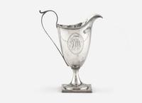 A Federal silver creamer, Peter Kirkwood (active c. 1793-1800), Chestertown and Annapolis, MD, circa 1795