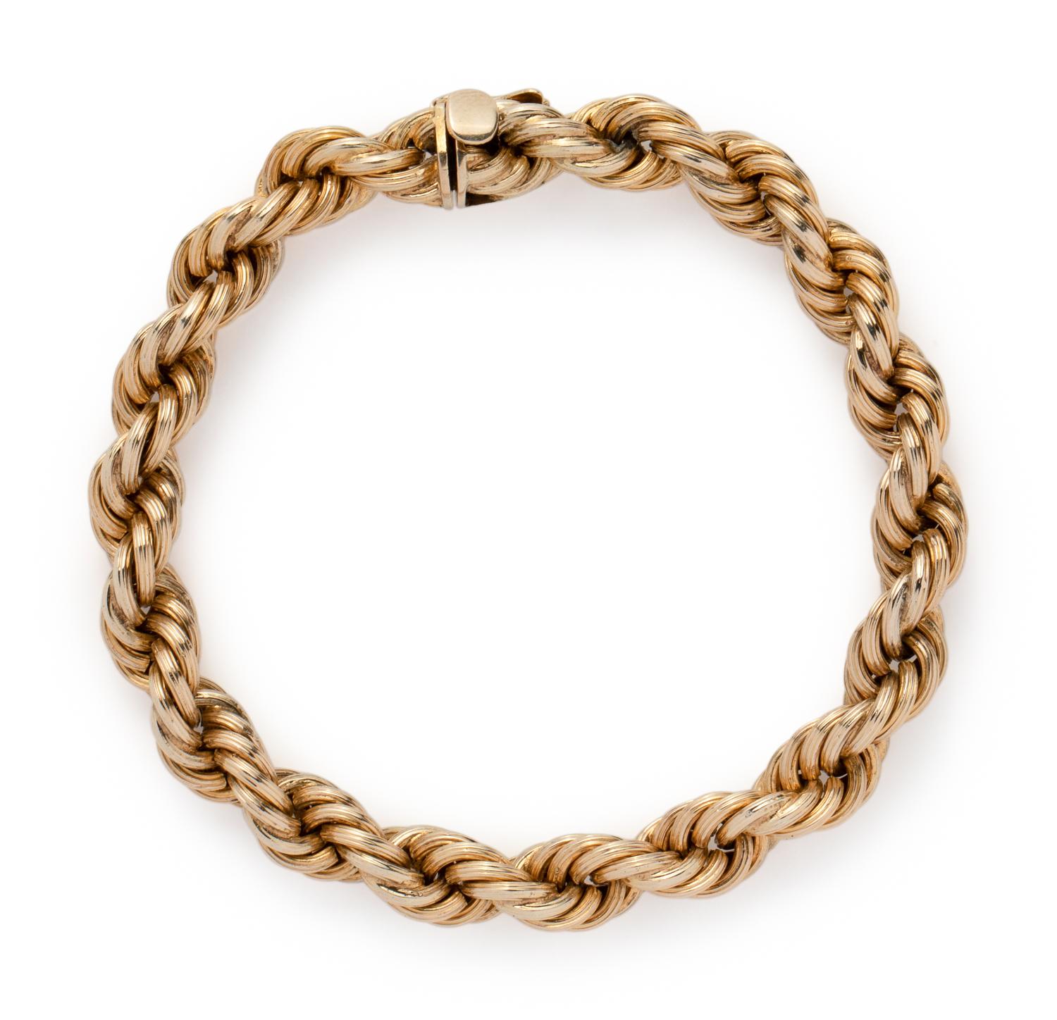 YELLOW GOLD BRACELET