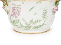 A Royal Copenhagen Flora Danica Porcelain Cache Pot