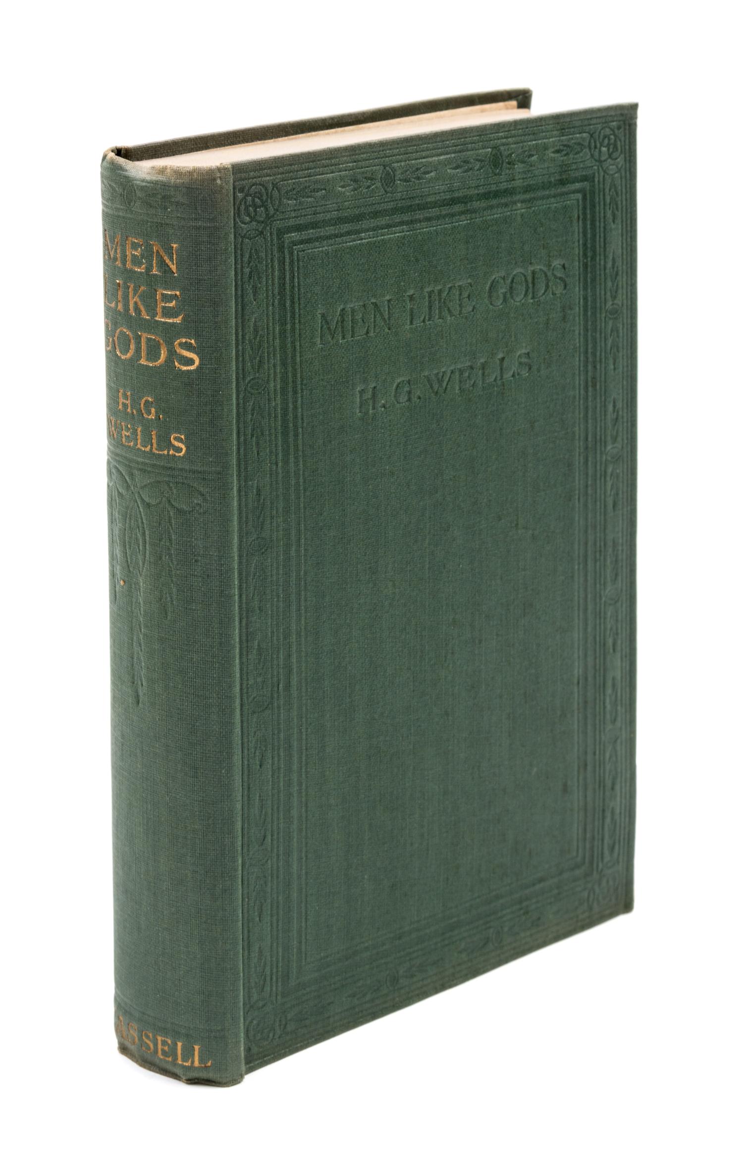 WELLS, H. G. (1866-1946). A group of 4 works, ALL FIRST EDITIONS.