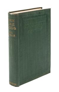 WELLS, H. G. (1866-1946). A group of 4 works, ALL FIRST EDITIONS.