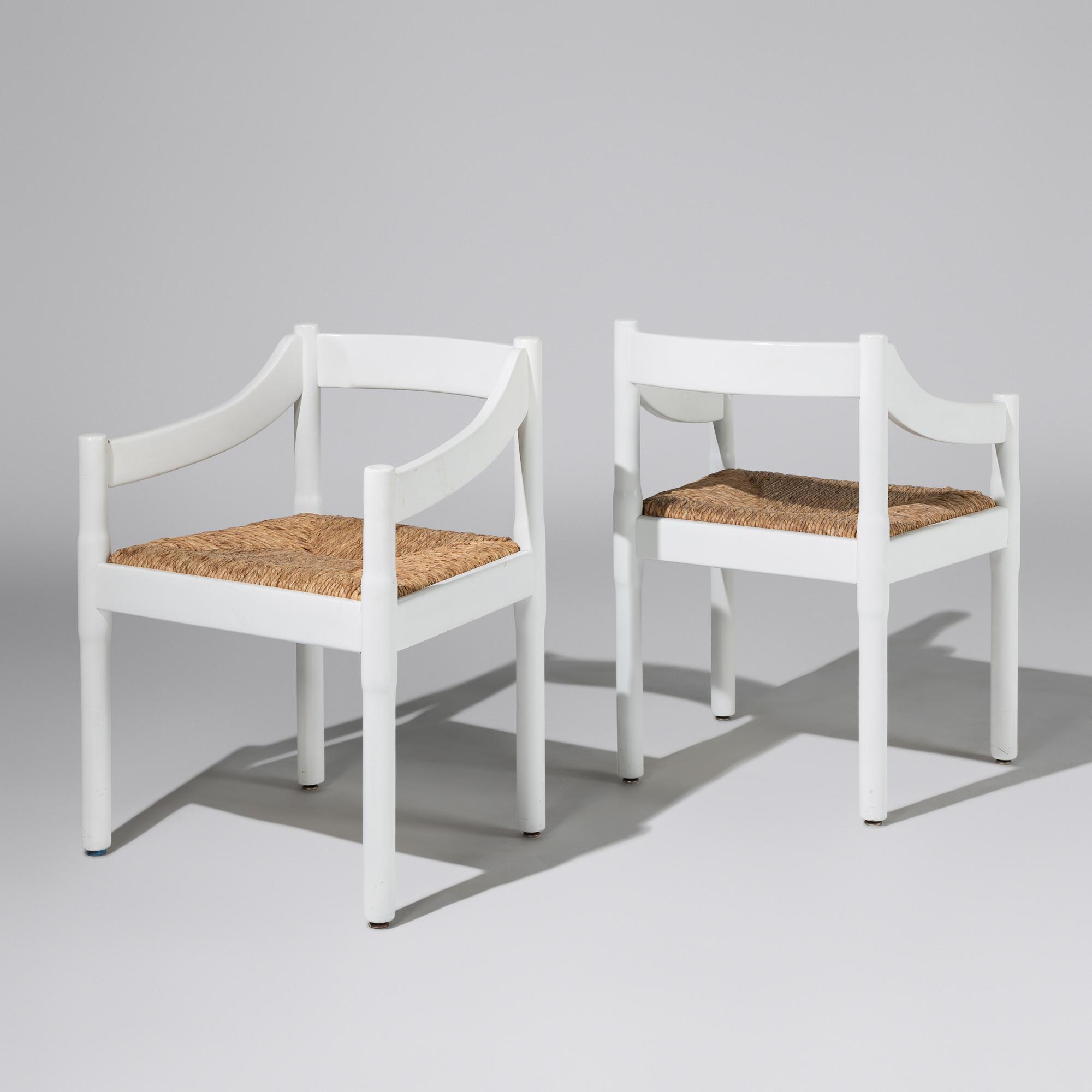 Set of 8 Carimate dining chairs Italy, c. 1980