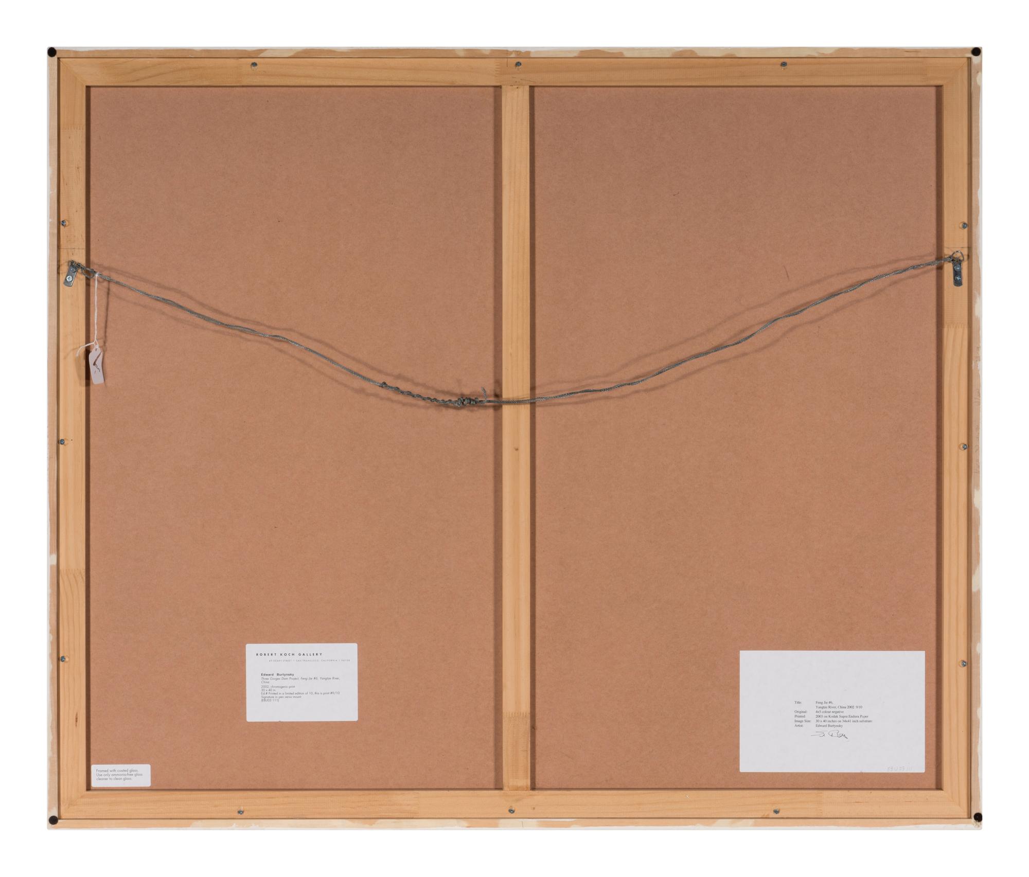Feng Jie #6, Yangtze River China 2002 (from Three Gorges Dam Project ), printed 2003