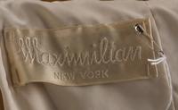 A Maximilian Cream Broadtail Coat, No size.