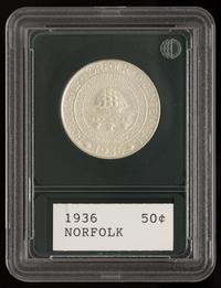 A United States 1936 Norfolk Commemorative 50c Coin