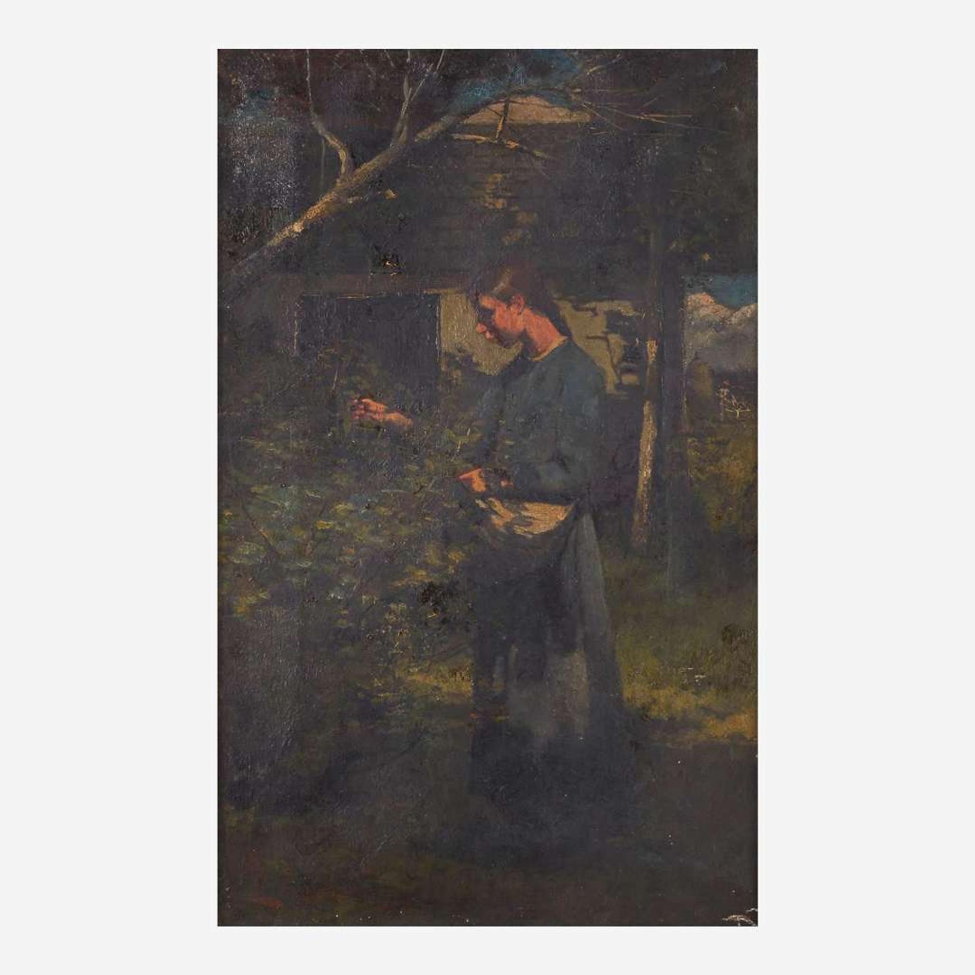 Elliot Daingerfield (American, 1859–1932) Picking Berries