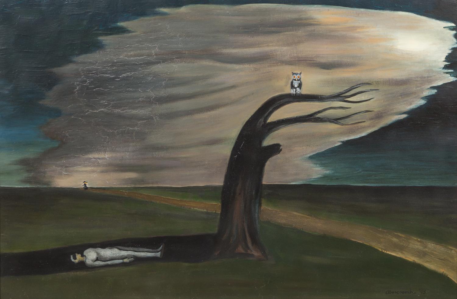 Gertrude Abercrombie, (American, 1909-1977), Scene of a Murder, 1945