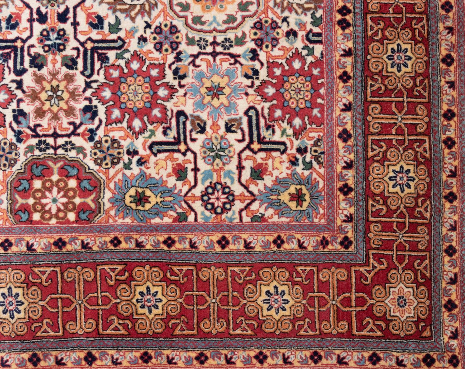 A Hereke Wool Rug
