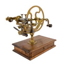 A Brass and Steel Watch Maker's Rounding Up Tool