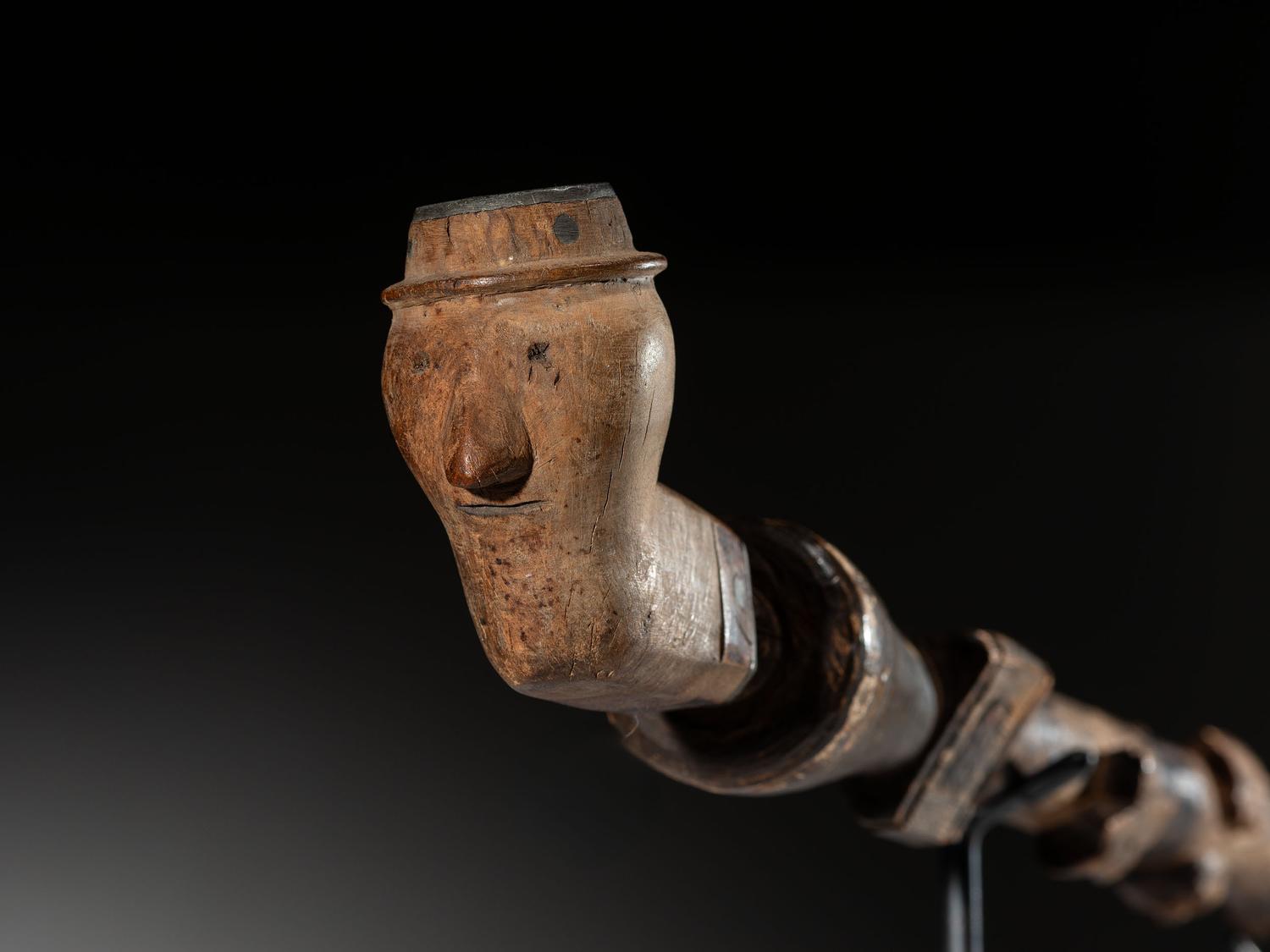 Ottawa Figural Pipe, with US Corp Badges