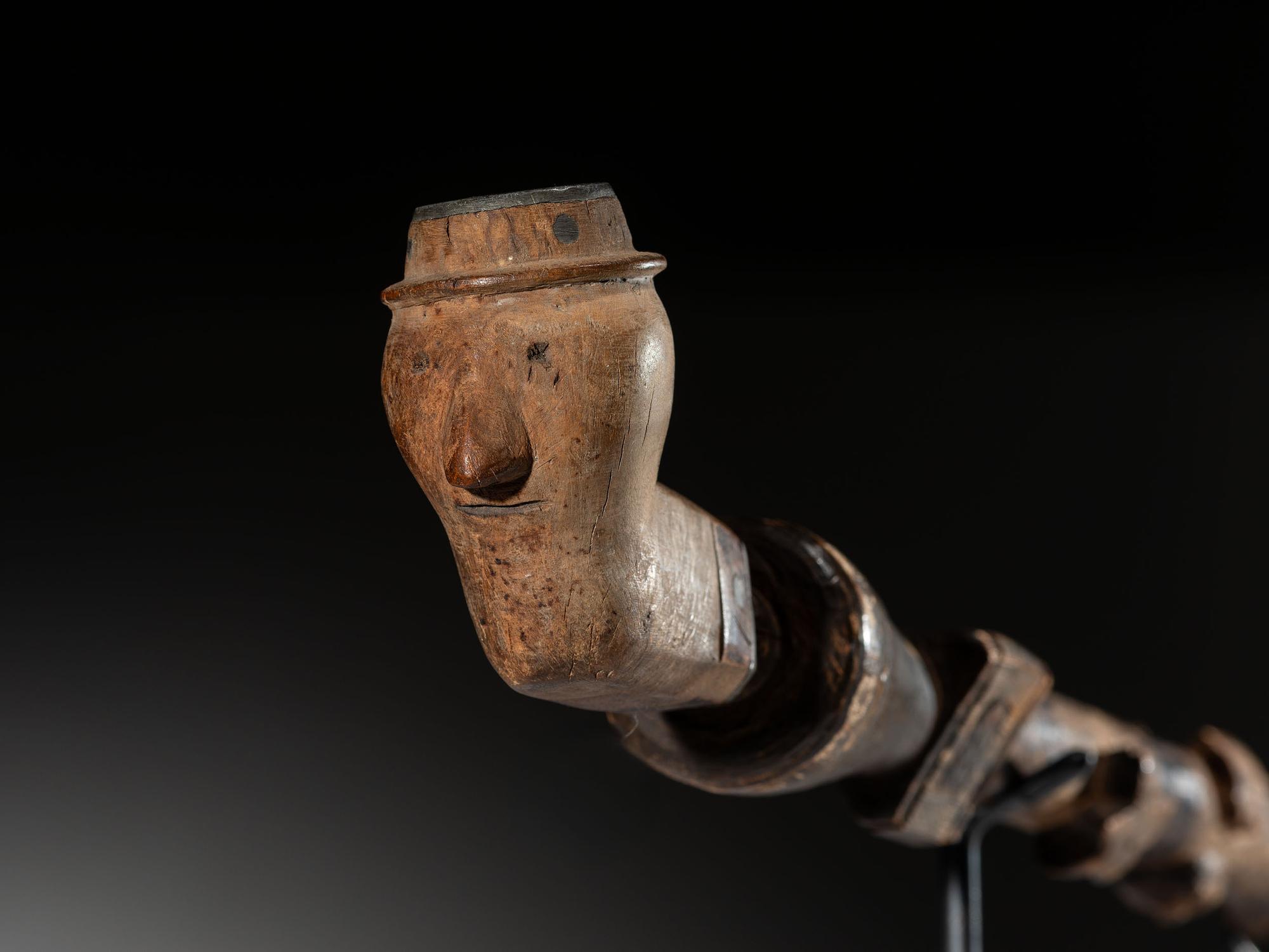 Ottawa Figural Pipe, with US Corp Badges