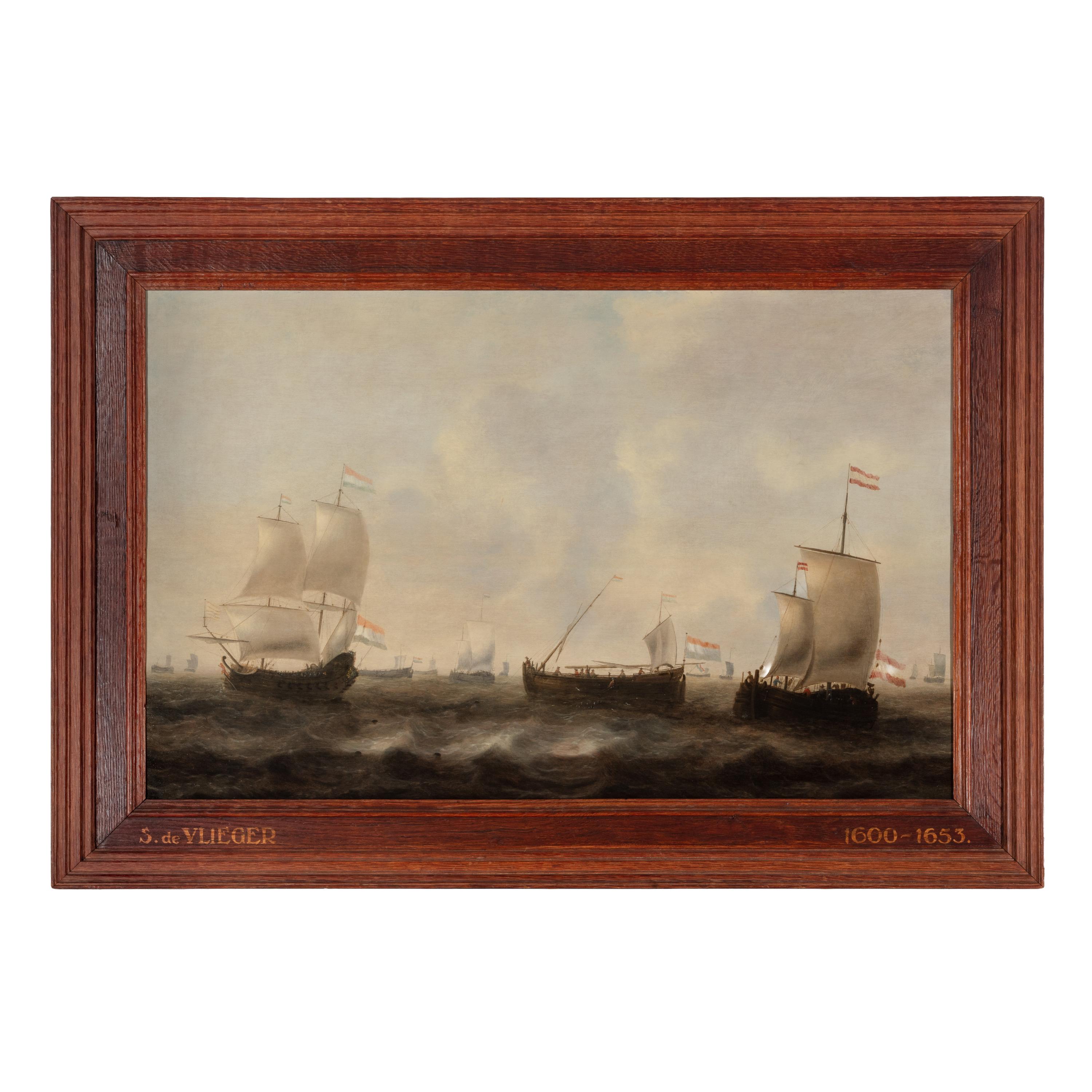 Follower of Jacob Adriaenz. Bellevois (Dutch, 1621-1676) — Dutch Herring Fleet