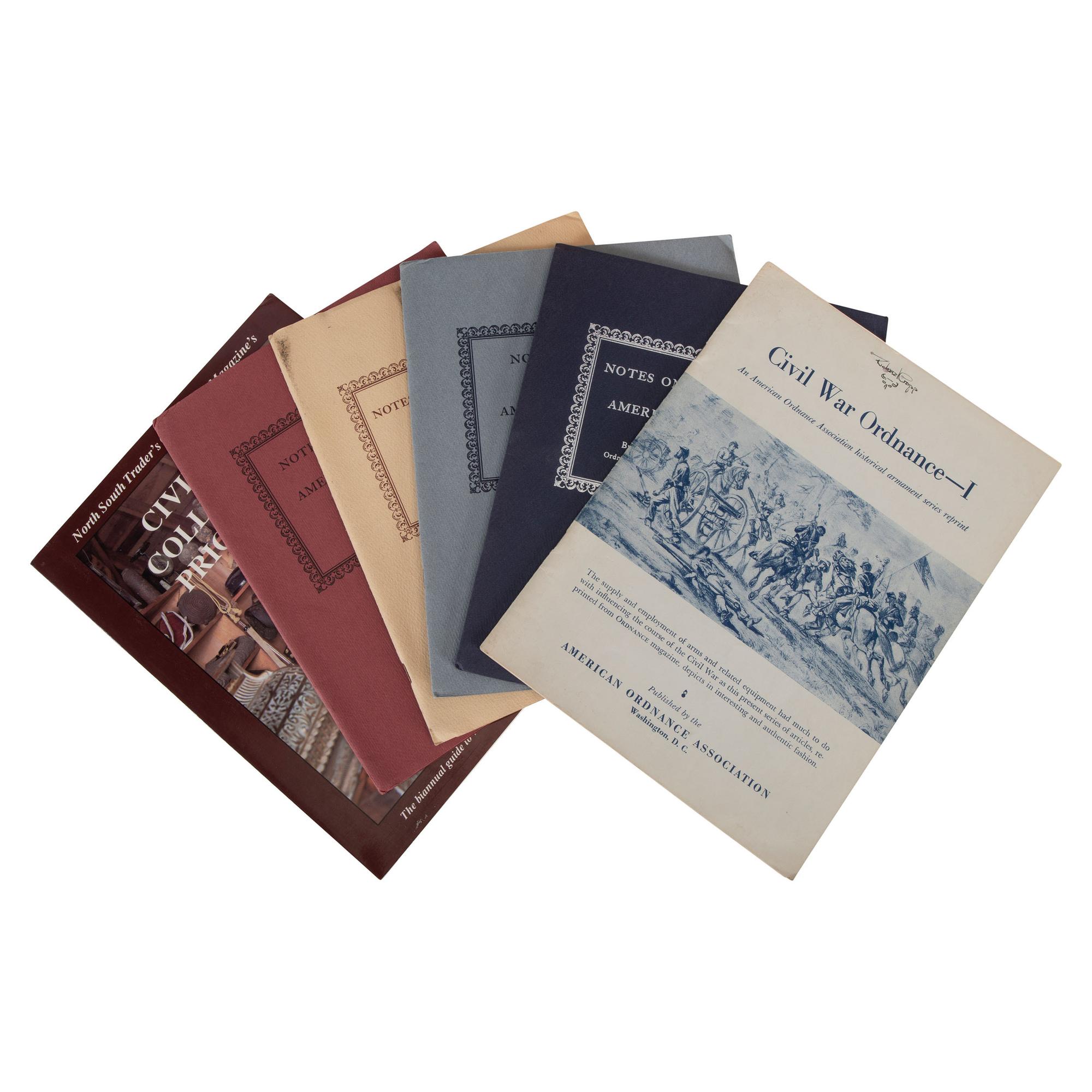Collection of Books on Civil War Firearms and Ordnance