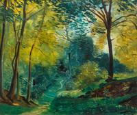 André Derain, (French, 1880-1954), Forêt de Saint-Germain-en-Laye, 1936-38