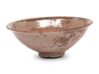 A Chinese Persimmon Glazed Bowl, Possibly Jin to Ming Dynasty 或爲金-明 紫金釉盞