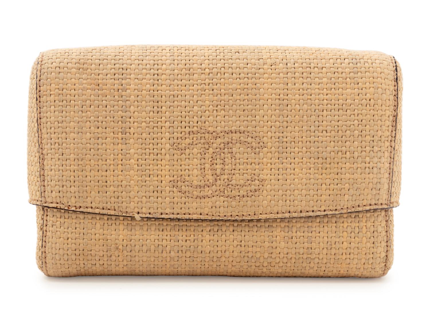 Chanel Woven Cane Slip Bag, 1997-1999