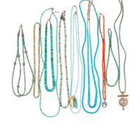 Twelve Southwestern Bead Necklaces