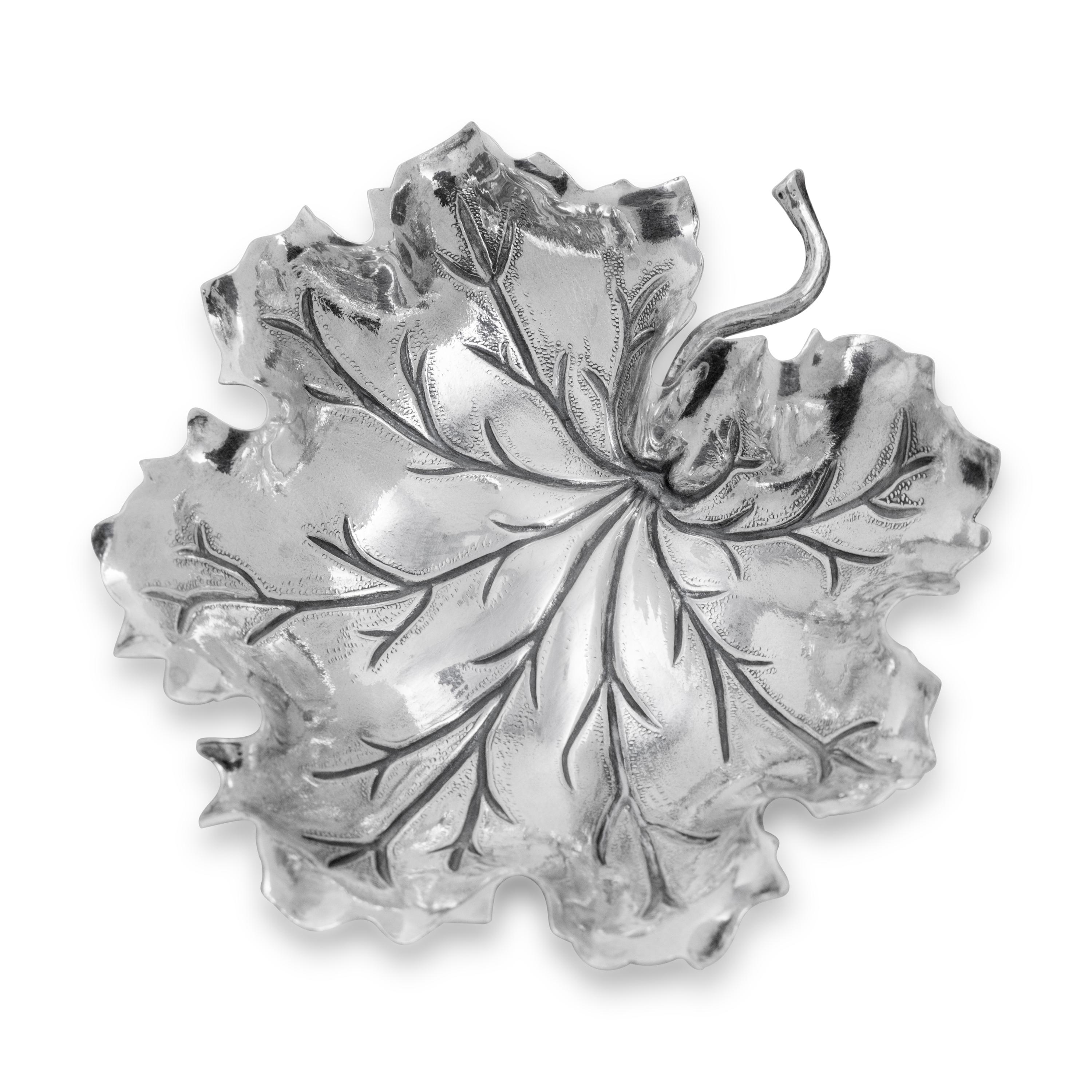 A Group of Five Buccellati Silver Dishes