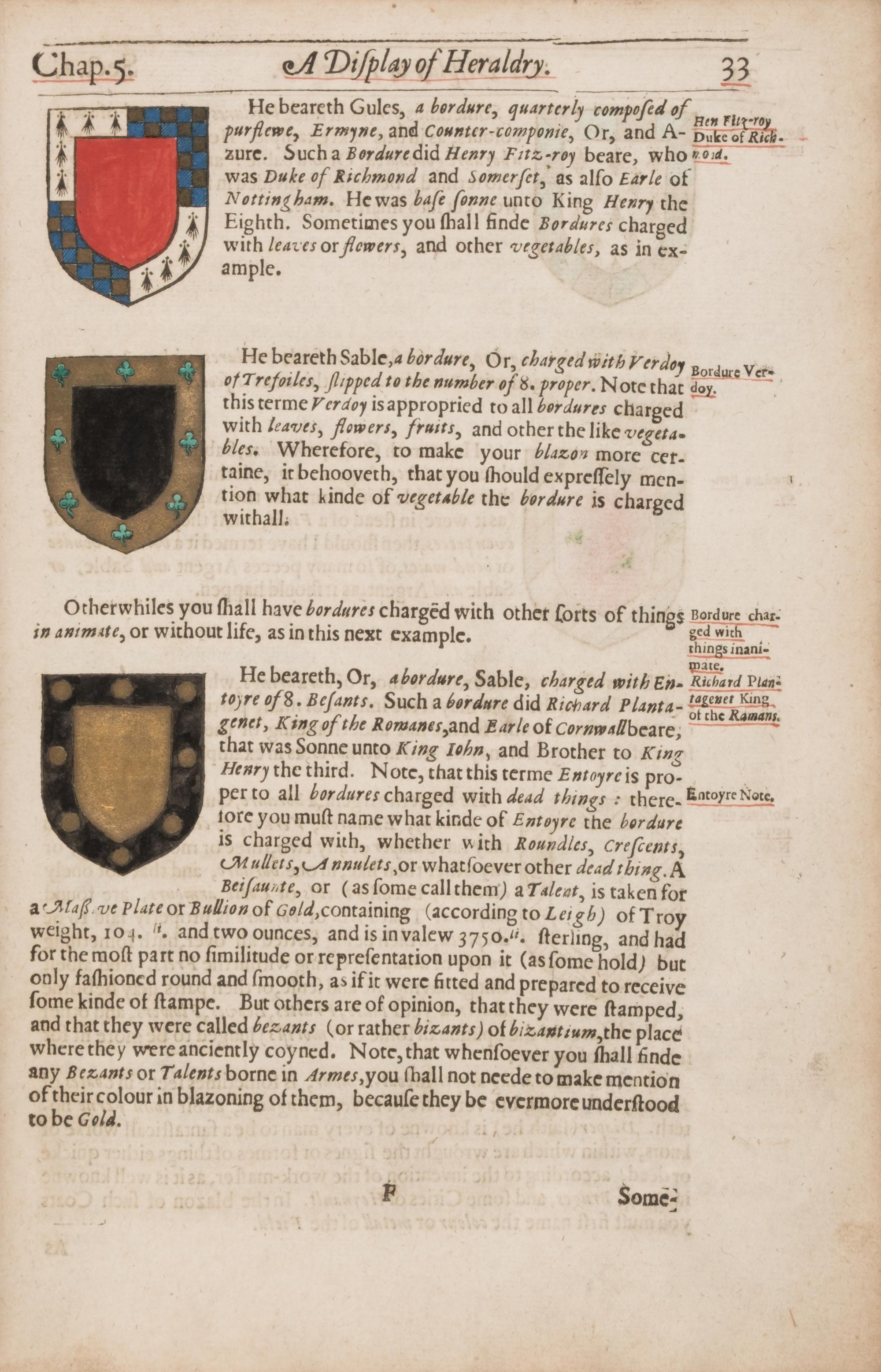 [Heraldry] Group of 4 Works