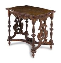 A Renaissance Revival Occasional Table