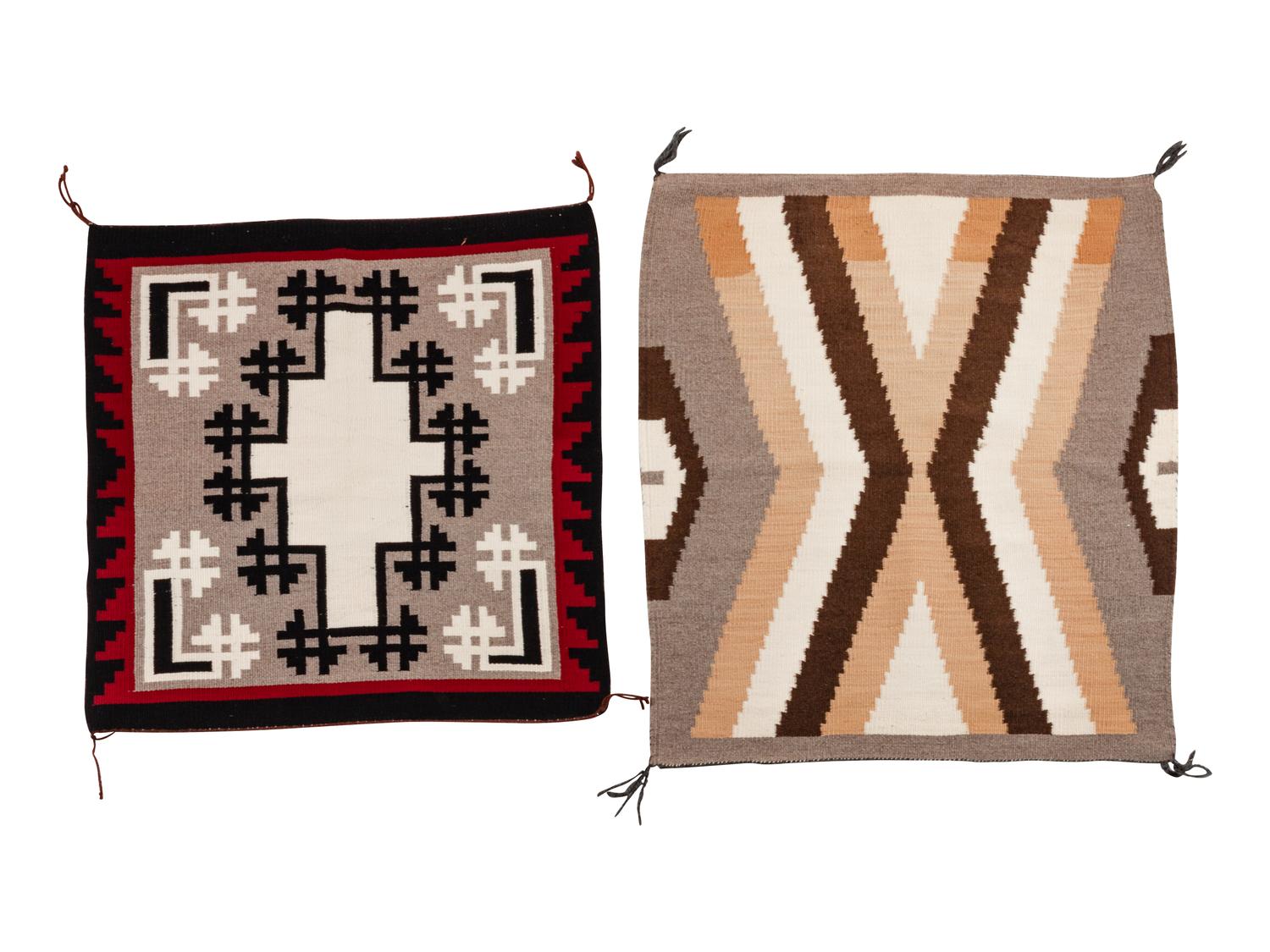 Two Navajo Regional Weavings