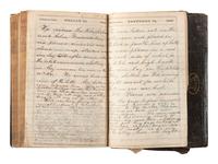 [CIVIL WAR]. Archive of items related to Sgt. James B. Parks, Co. C, 139th Pennsylvania Infantry, mortally wounded and buried at Gettysburg, highlighted by 2 diaries containing Antietam and Fredericksburg content.