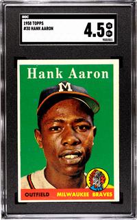 A Complete Set of 1958 Topps Baseball Cards Including SGC Graded Key Cards (494/494),