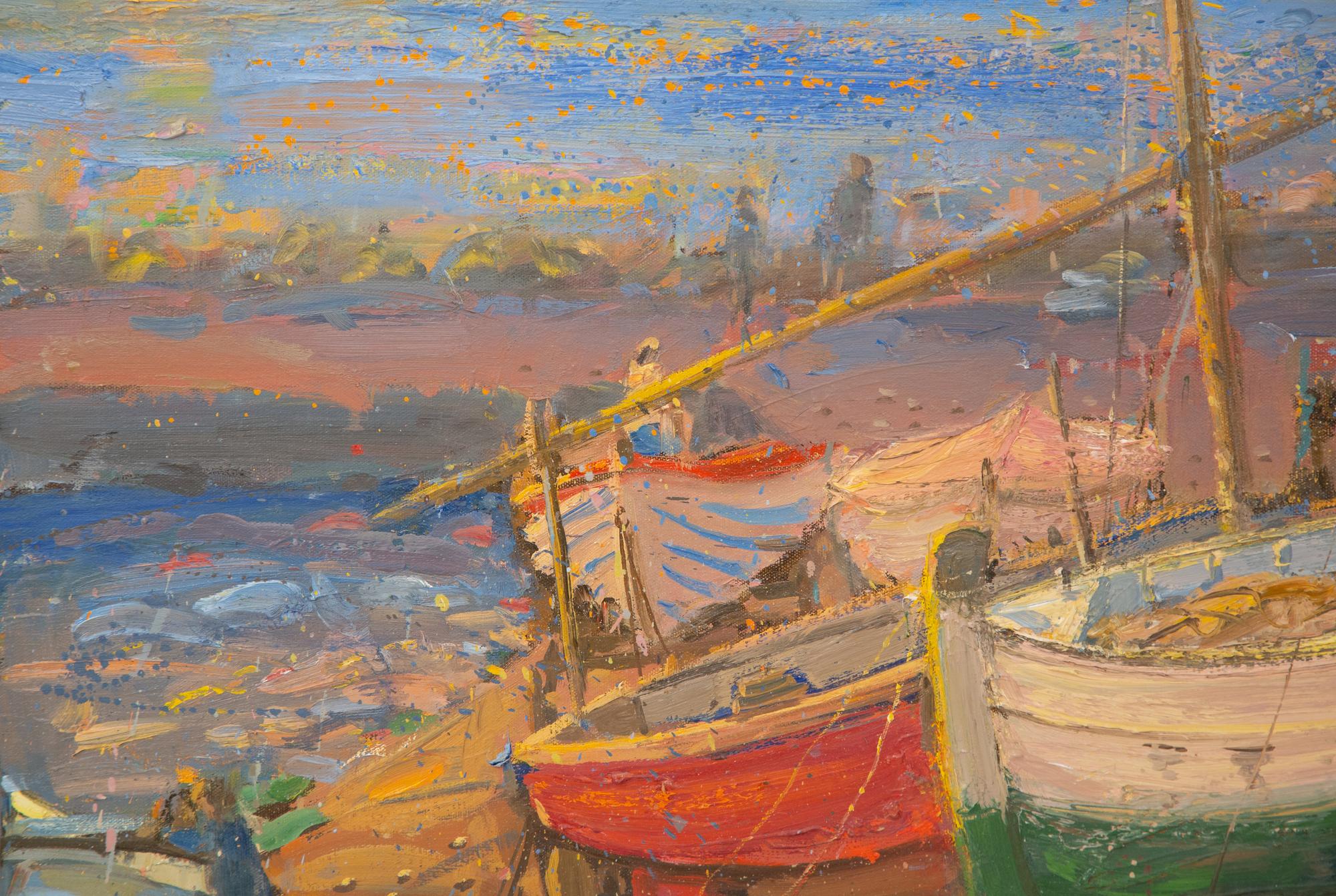 Fishing Boats on Shore