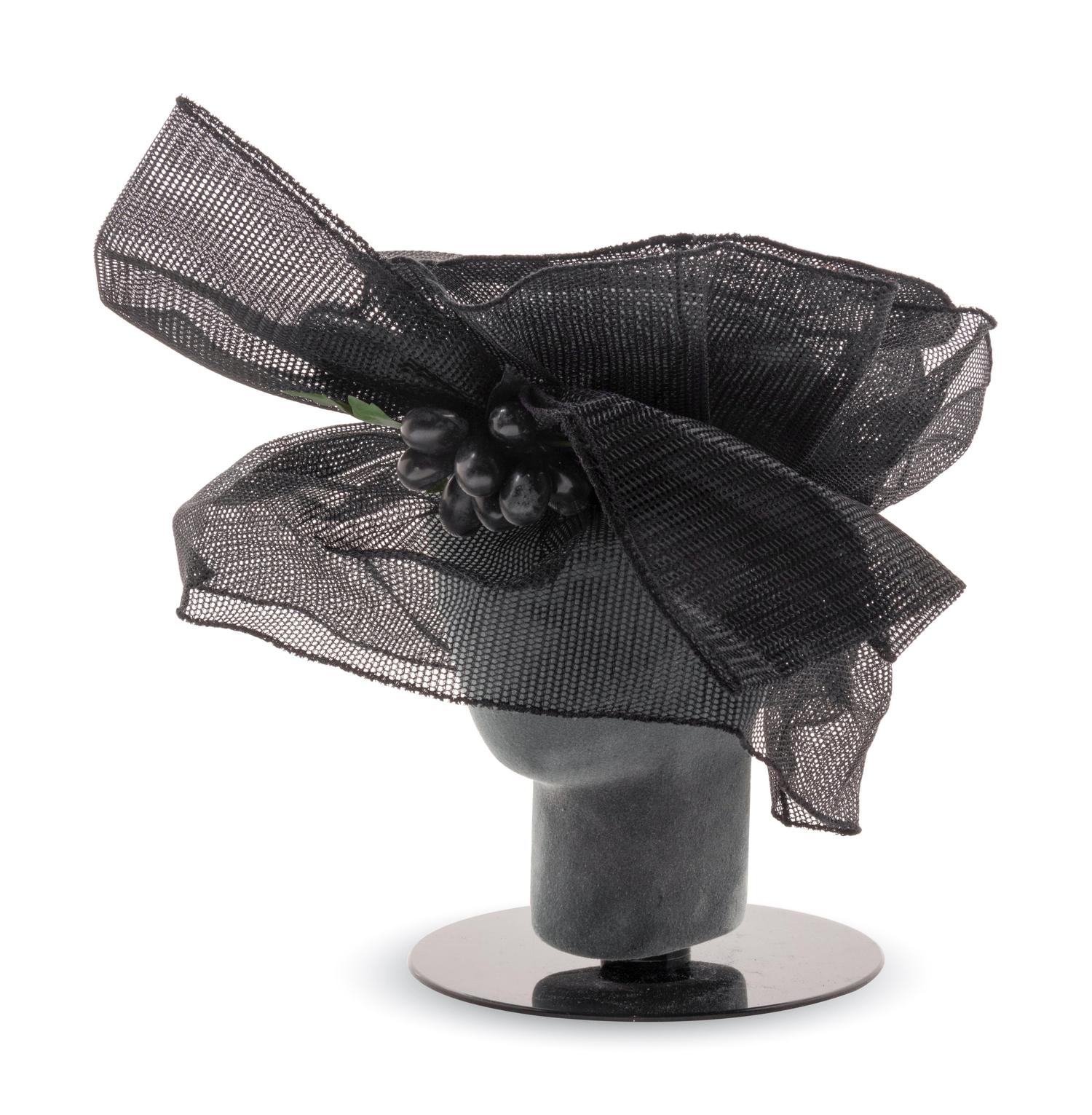Two Pierre Cardin Hats, One Amy Downs Hat, and One Emanuel Ungaro Headband, 1960-90s