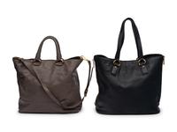 Two Prada Leather Totes