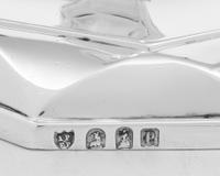 A Set of Four English Britannia Silver Candlesticks