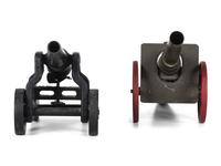 Two Cast Iron Signal Cannons