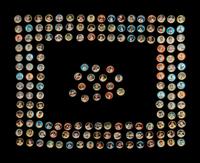 A Complete Set of 1964 Topps Baseball Coins,