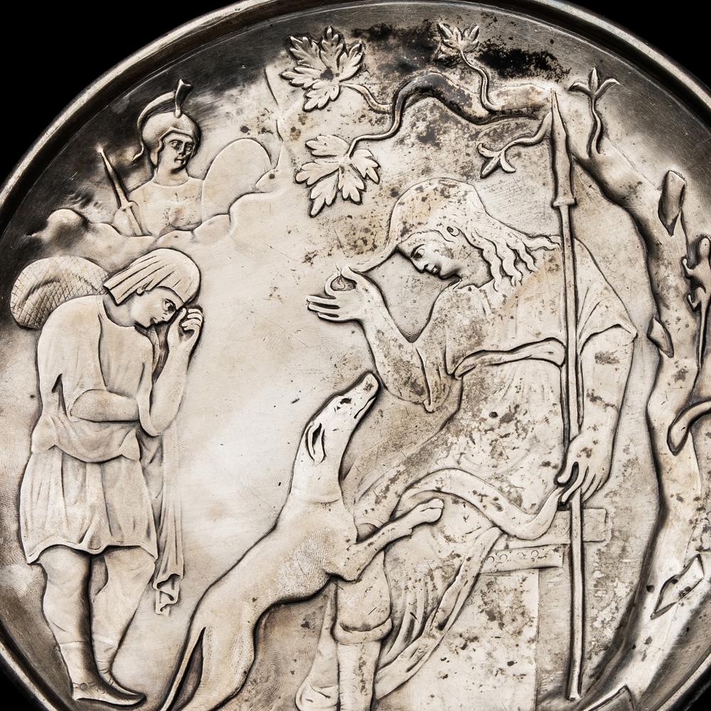 A Byzantine Silver Plate