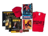 (Film Memorabilia) A group of 11 pieces of memorabilia from superhero movies, comprising: comprising: