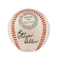 A Multi Signed Autograph Baseball Featuring George Sisler and Ford Frick (Beckett Authentication Services Letter of Authenticity)