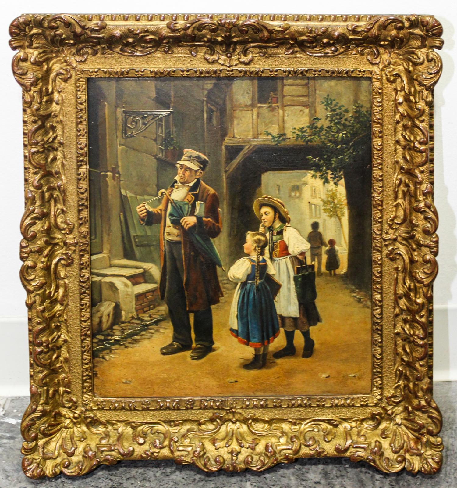 Artist Unknown, (19th/20th century), German Street Scene