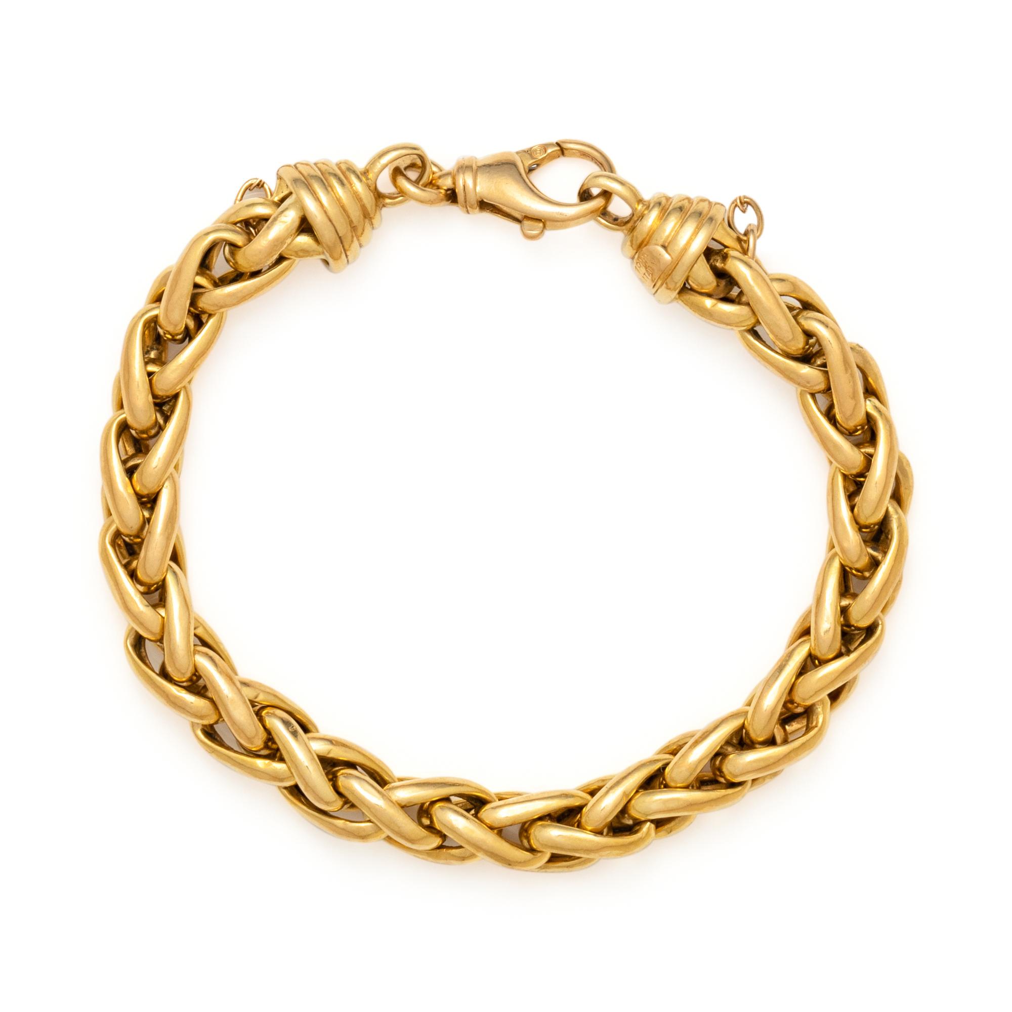 YELLOW GOLD BRACELET