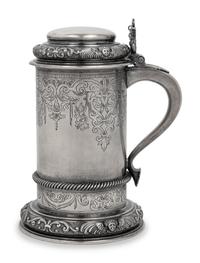An English Silver-Gilt Tankard