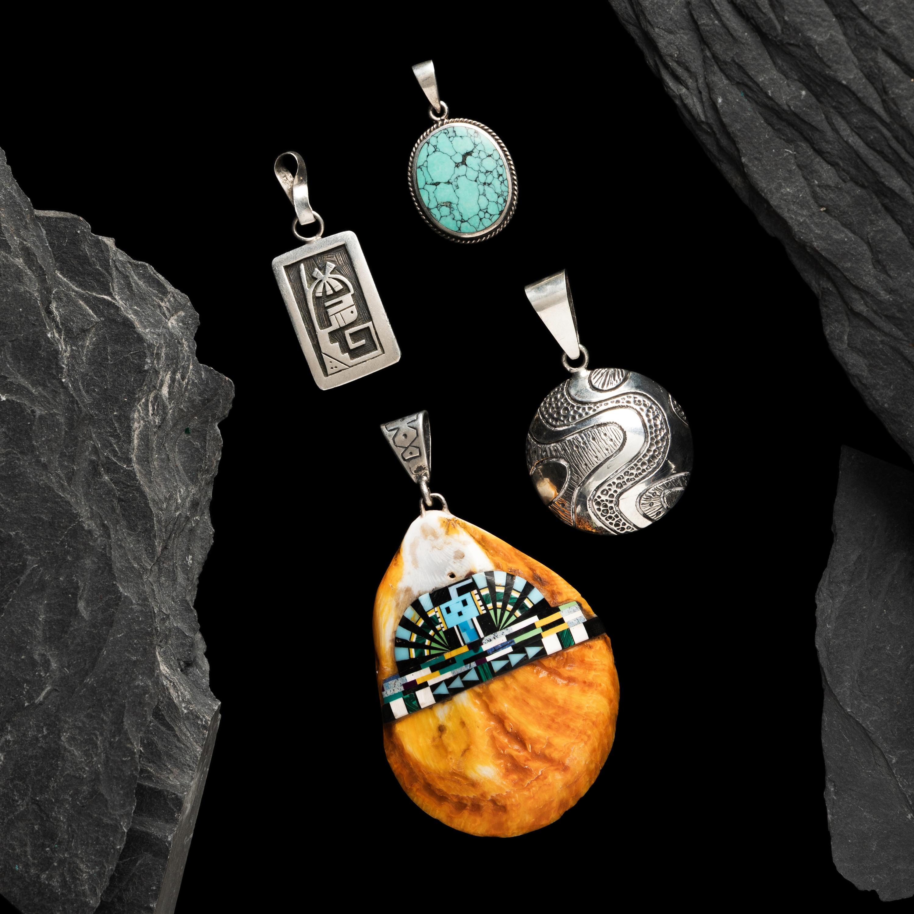 Navajo, Pueblo, and Hopi Pendants