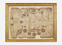 [Maps & Atlases] Oliva, Joan: Portolan Chart of the Mediterranean