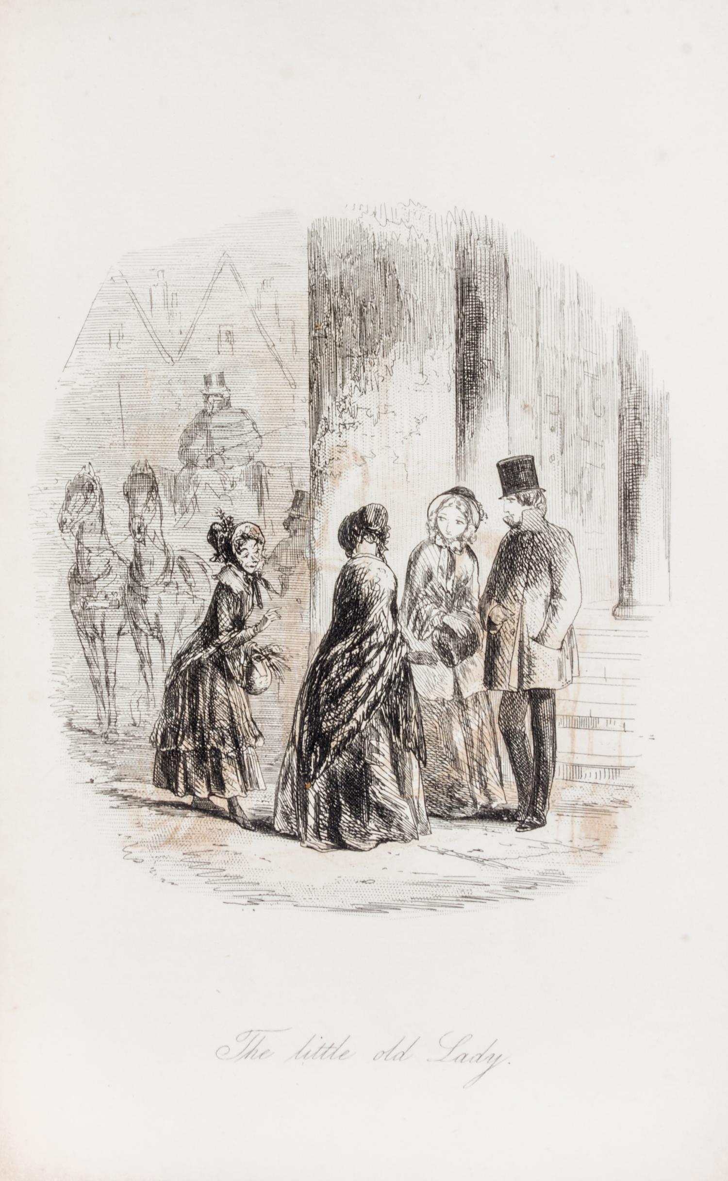 DICKENS, CHARLES. Bleak house. London, 1853. First edition in original parts.