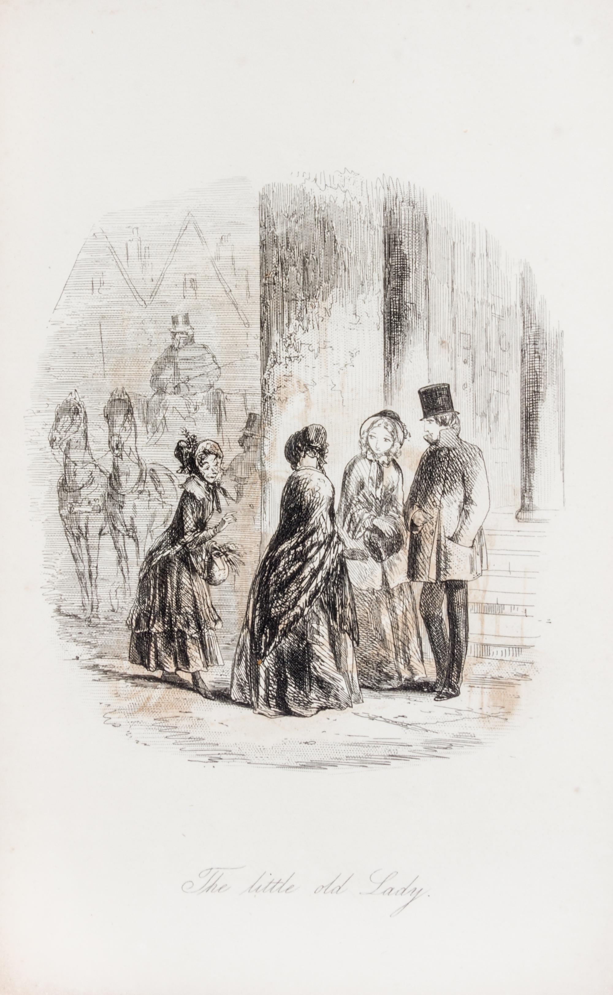 DICKENS, CHARLES. Bleak house. London, 1853. First edition in original parts.