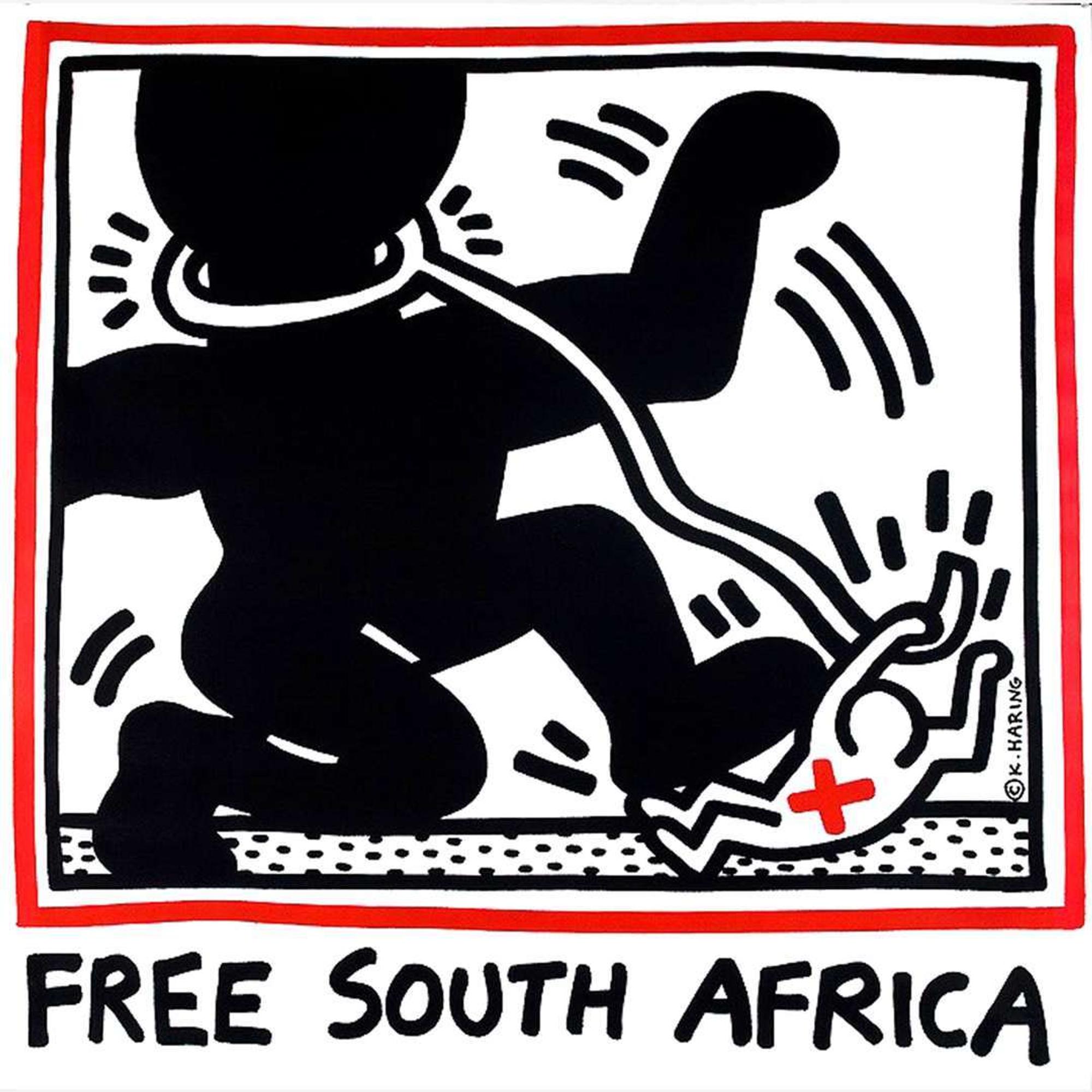 [Posters] Haring, Keith Free South Africa