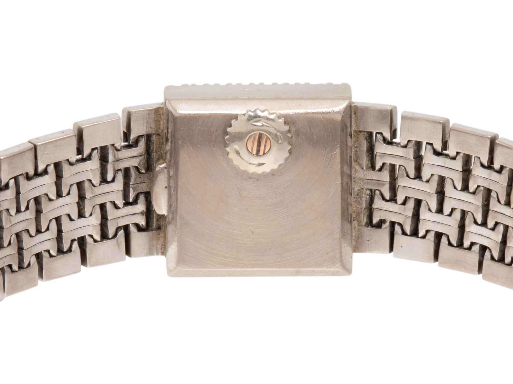 PIAGET, 18K WHITE GOLD AND DIAMOND WRISTWATCH
