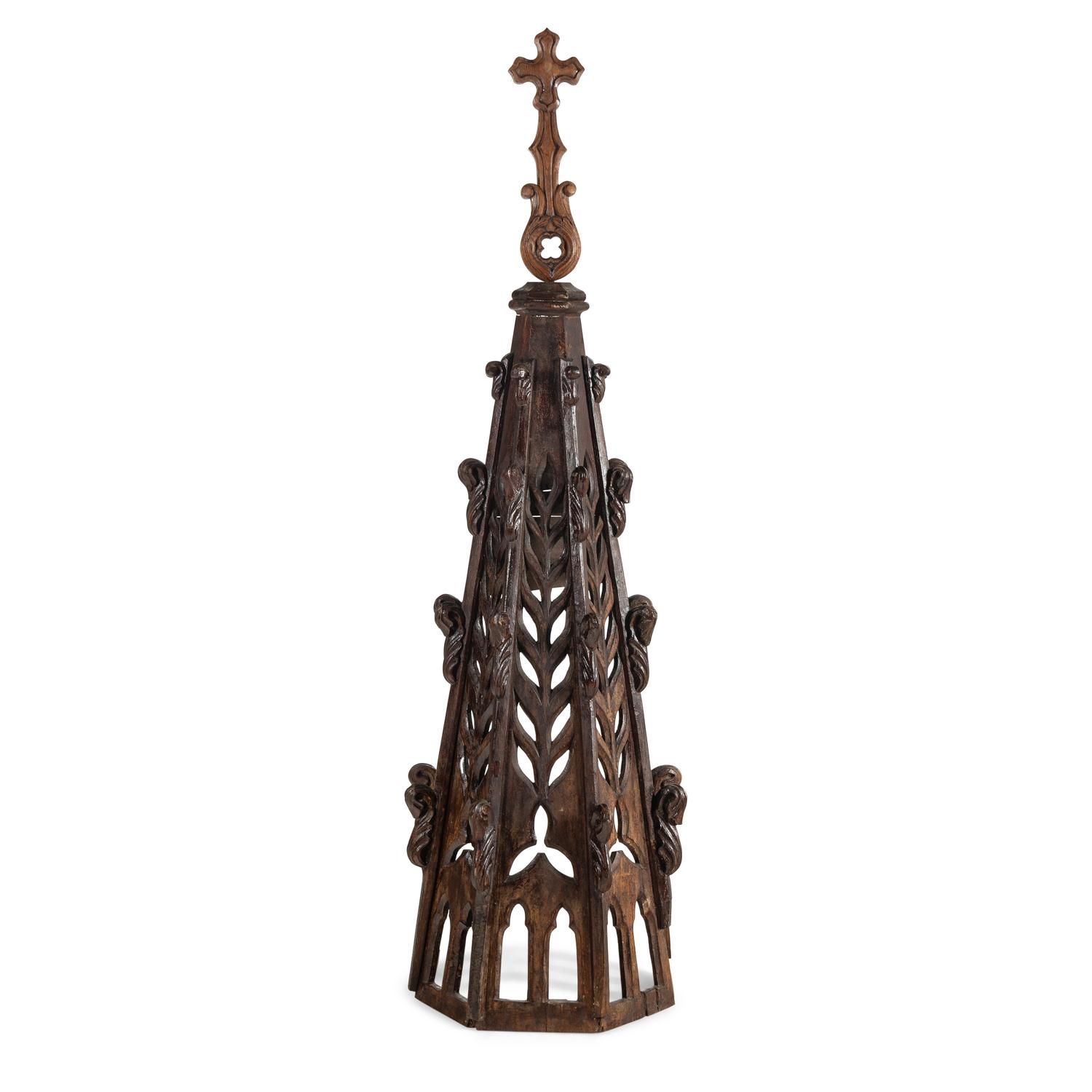 A Large French Gothic Revival Architectural Ornament