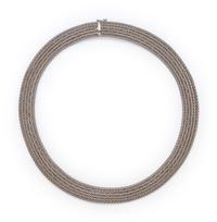 WHITE GOLD COLLAR NECKLACE