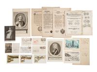 [AUTOGRAPHS]. Notable world leaders, artists, and military figures, ca 18-20th century.